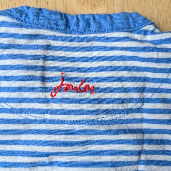 Joules Shark Short sleeved Shirt size 9-12 months - Picture 3 of 4
